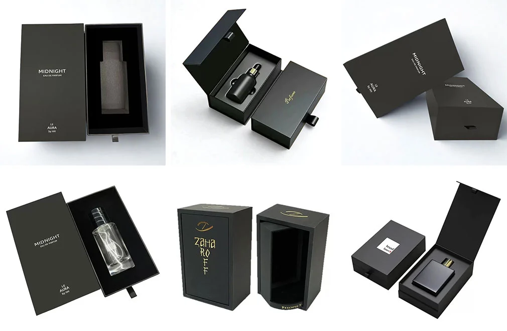 Luxury Black Rigid Gift Box With Eva Insert