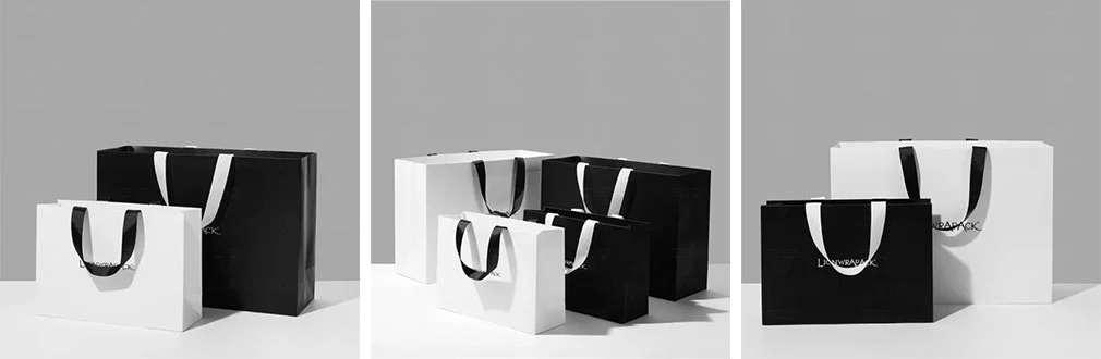Printed Luxury Paper Bag Luxury Gift Paper Bags Oem Logo Handbag Shopping Bag